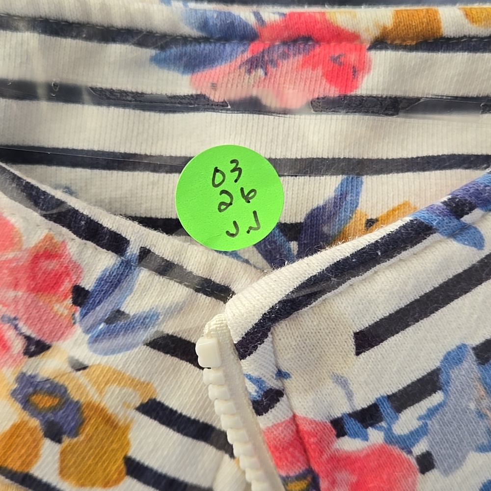 Women's Joules Quarter Zip Floral Pullover Size 18 "Pip Print" Style - Picture 10 of 10